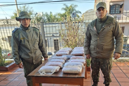 Tras persecución la Policía secuestró 13 Kilos de Marihuana en Libres